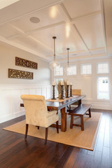 Dining Room in New Home