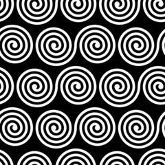 Seamless Black and White Pattern