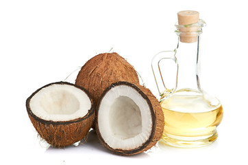 coconut and oil