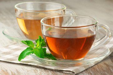 Black and green tea