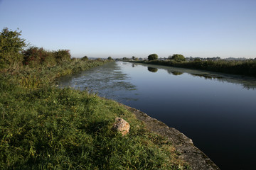 Fototapeta na wymiar Exeter Canal