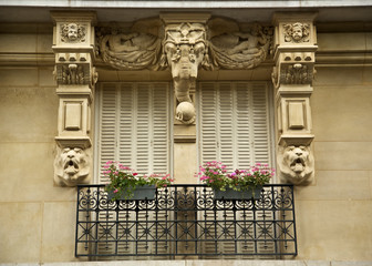 Fototapeta na wymiar Parisian Window