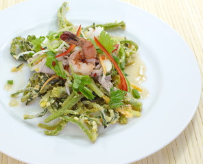 fried vegetables salad