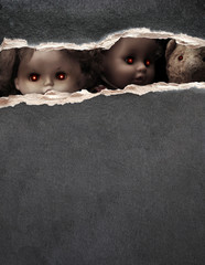 Dark series - vintage spooky toys