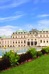 Zelfklevend Fotobehang Belvedere palace, Vienna © frenta