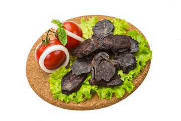 Horsemeat sausage