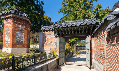 Obraz premium Gyeongbokgung palace in Seoul, Korea