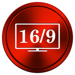 16 9 TV icon