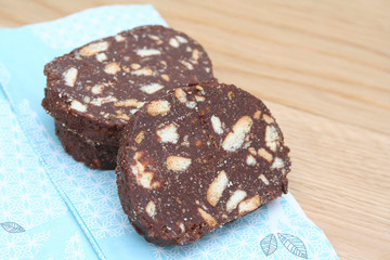 fette di salame al cioccolato