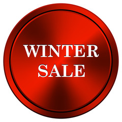 Winter sale icon