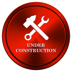 Fototapeta premium Under construction icon