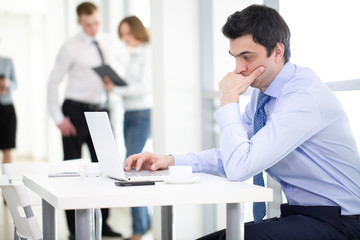 Fototapeta premium business people in office