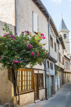 Lautrec (France), old village