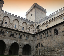 Fototapeta premium Palais des Papes, Avignon, Provence, France