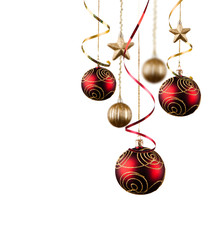 Christmas balls , christmas background. Christmas concept