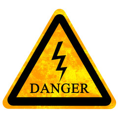 high voltage danger sign