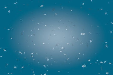 Snow falls 2