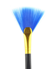 Cleaning brush over white background