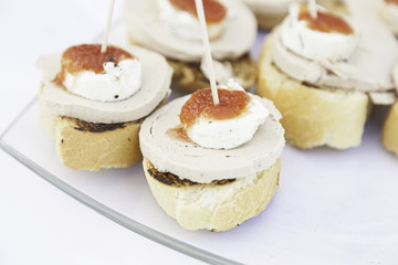 Typical Spanish skewer, tapa