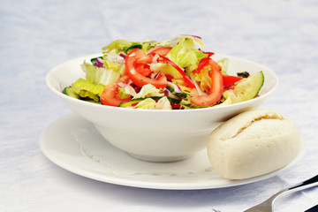 salad of fresh vegetable