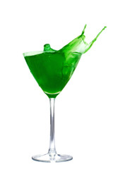 Cocktail drink splash