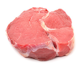 Raw red beaf meat