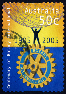 Postage Stamp Australia 2005 Rotary International