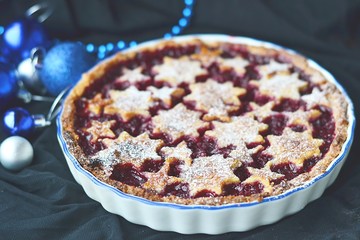 Christmas pie. © zoryanchik