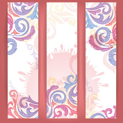 Set of Colorful Banners.