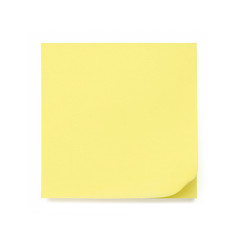 Yellow memo stick