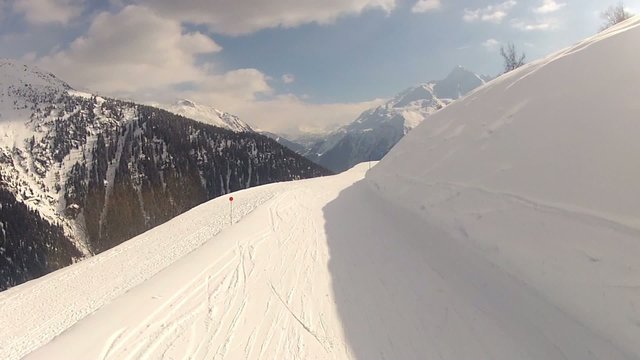 chemin à ski
