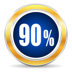 90 percent icon
