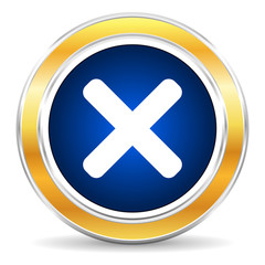 Obraz premium cancel icon