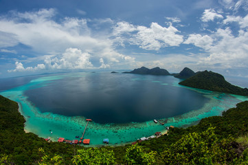 The Bohey Dulang View