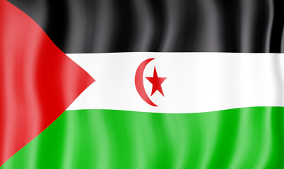 National Flag of  Western Sahara
