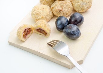 Plum dumplings
