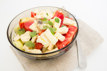 Tomatoe and cheese salad