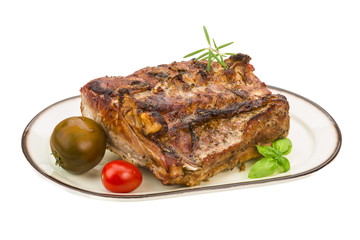 Grilled pork