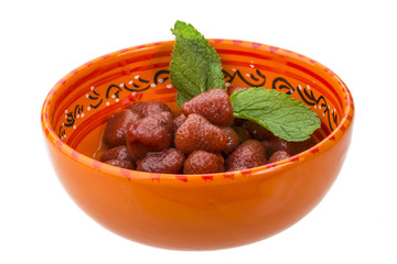 Marinated strawberry