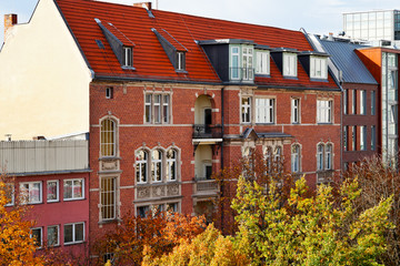 residential building of 19th century in Berlin