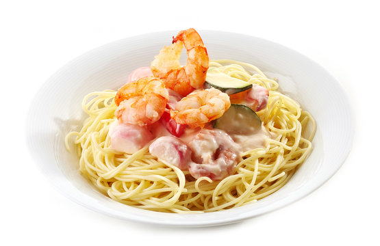 Spaghetti with Seafood