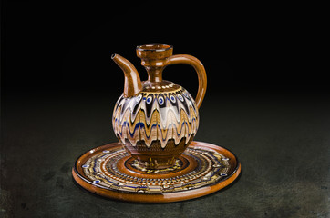 Fototapeta na wymiar Ancient teapot
