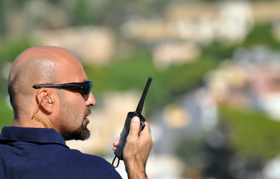 uomo di sicurezza