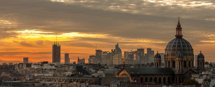 Fototapeta Paris, old and new