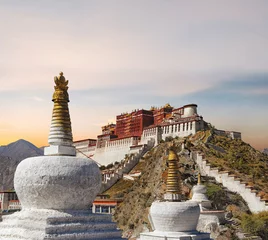 Photo sur Plexiglas Temple Palais du Potala à Lhassa -Tibet
