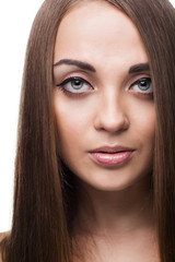 Obraz premium piękna twarz kobiety