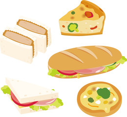 サンドイッチと惣菜パン