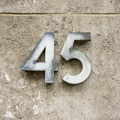 Number 45