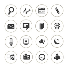 web icons set