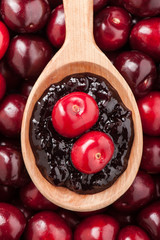 Cherries and jam